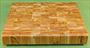 Board #939  Larch / Tamarack End Grain Cutting Board - 14 3/4 x 12 x 2 - $99.99